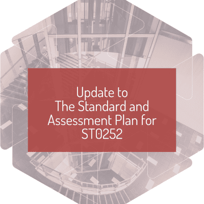 Update to The Standard and Assessment Plan for ST0252