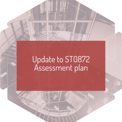 Update to ST0872 Assessment plan