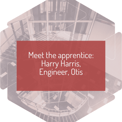 Meet the apprentice: Harry Harris, Engineer, Otis